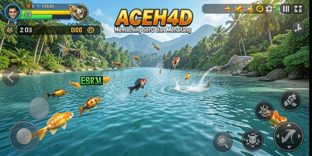Tangkapan ikan yang spektakuler dalam ACEH4D.