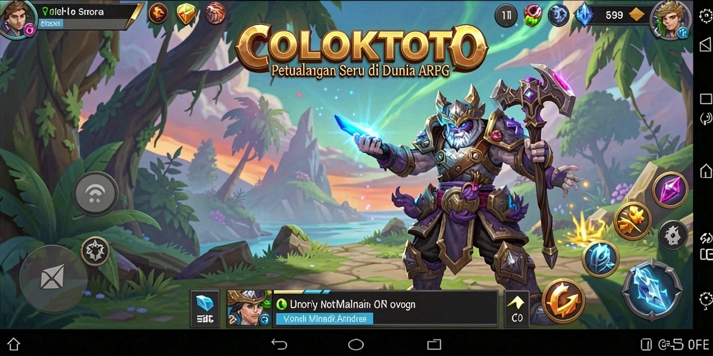 Tangkapan layar mengungkapkan pertarungan epik dalam COLOKTOTO.