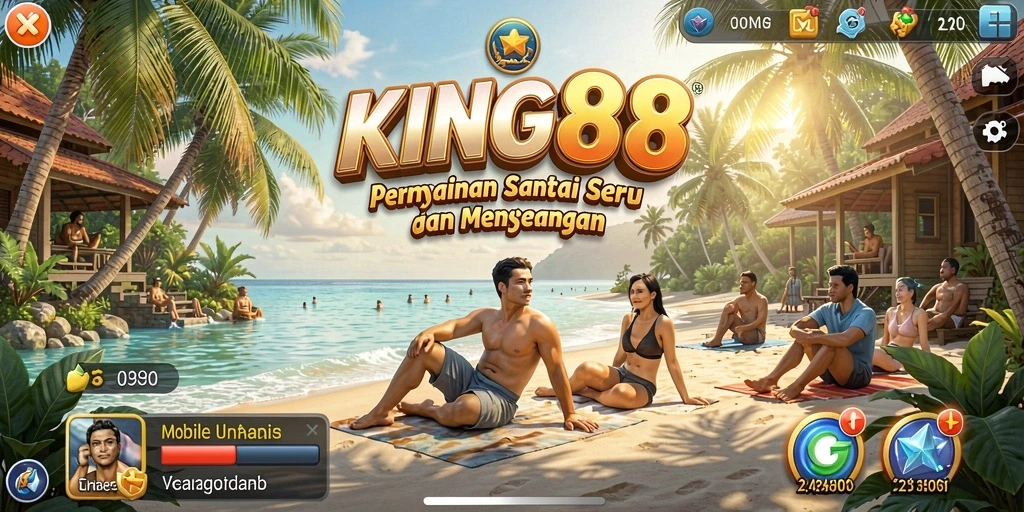 Screenshot KING88 menampilkan gameplay santai yang menarik.