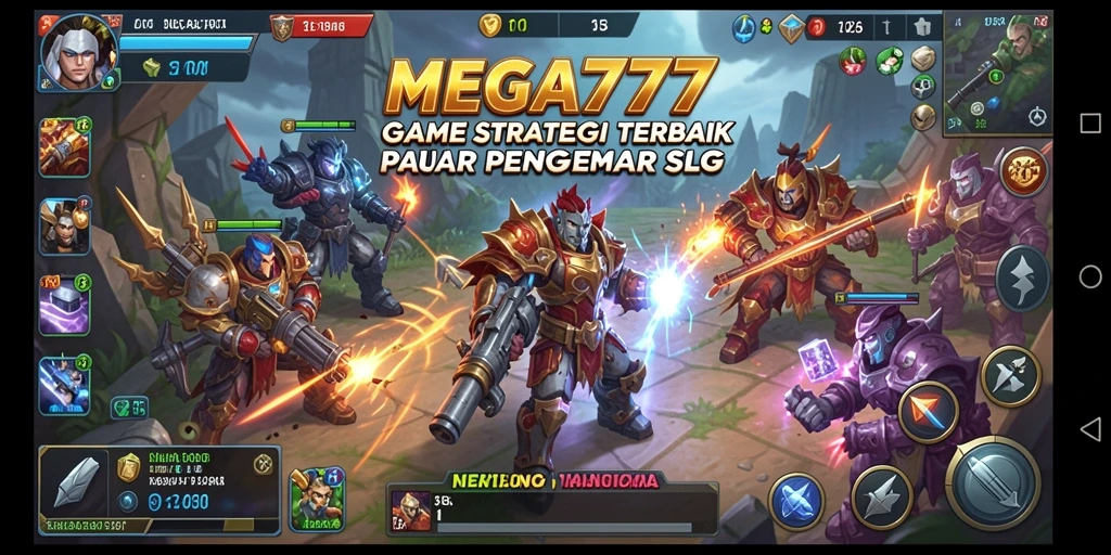 Gameplay SLG mendebarkan dan strategis di MEGA777.