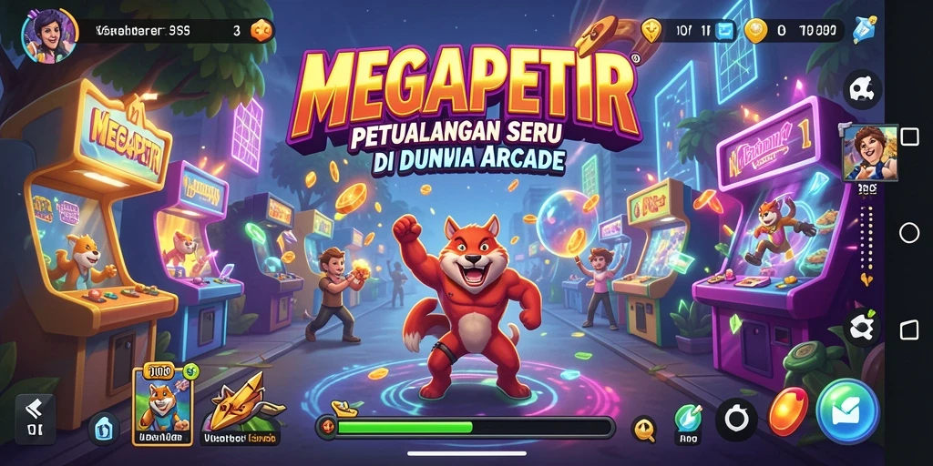 Tampilkan aksi seru dari gameplay MEGAPETIR yang penuh tantangan.