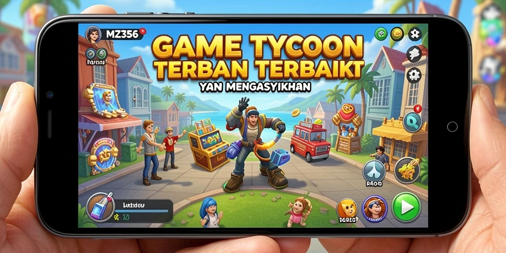 Tampilan gameplay MZ356 yang menarik dan mendebarkan.
