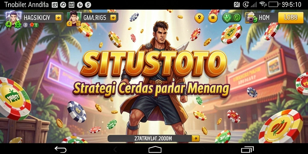 Tangkapan layar gameplay strategi menegangkan di SITUSTOTO.