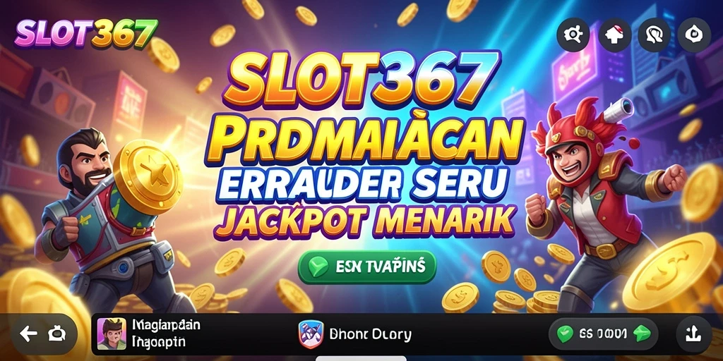 Tampilan gameplay SLOT367 yang seru dan menyenangkan.