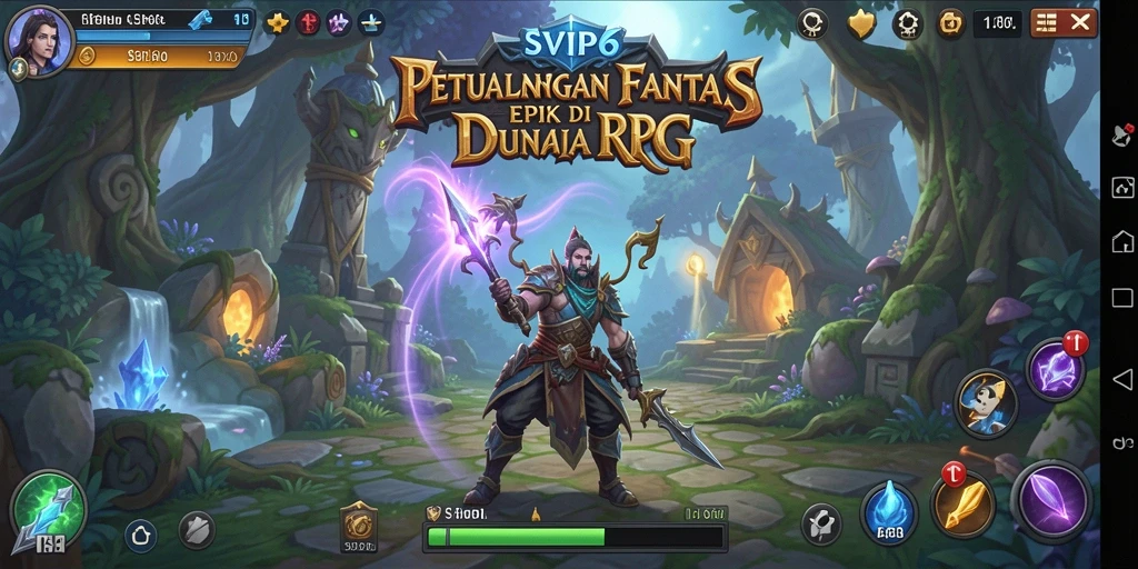 Tampilan gameplay menarik di <strong>SVIP6</strong> dengan aksi pertempuran yang mendebarkan.