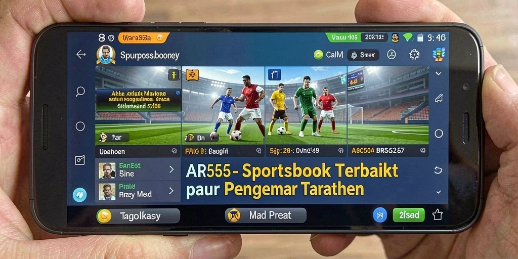 Tampilan gameplay taruhan olahraga yang menarik.
