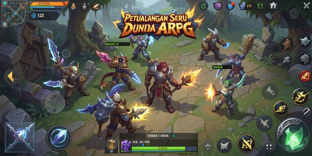 Gameplay seru TGER123 dengan pertarungan dinamis.